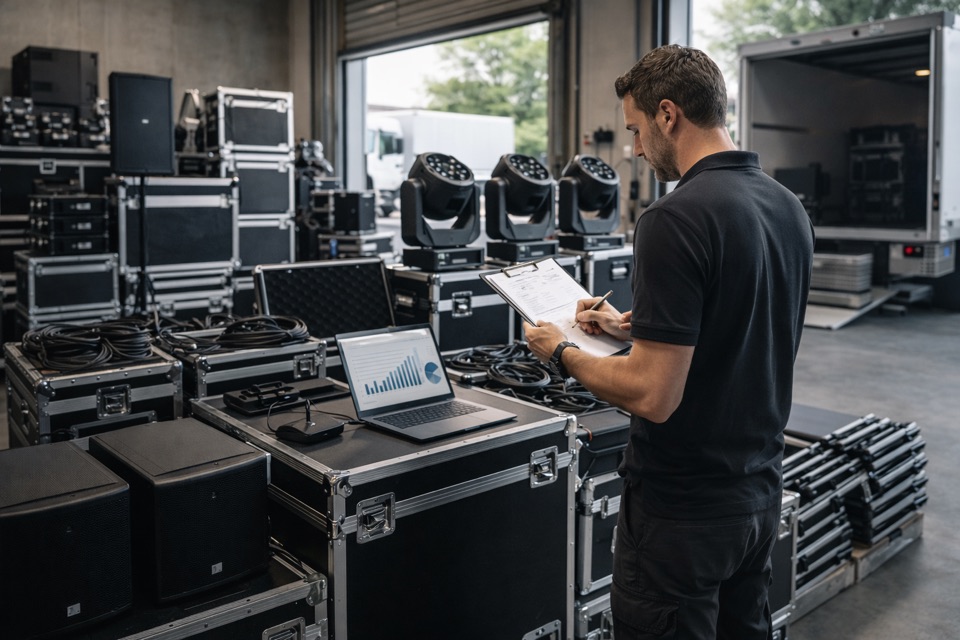 Verleih von Licht- und Tontechnik für Events