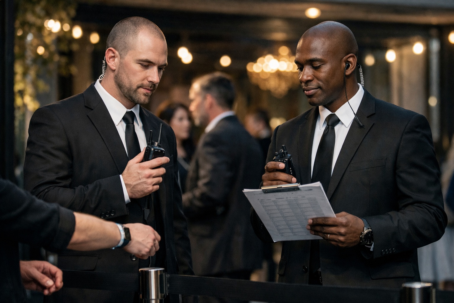 Event-Security mit Einlasskontrolle und Schutz